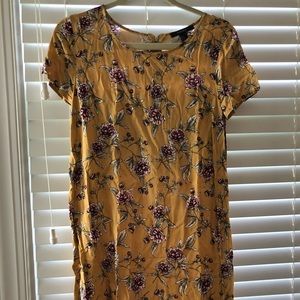 Printed Shift Dress